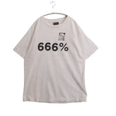 SAINT MICHAEL(セントマイケル) 21AW 666％ S/S T-Shirt