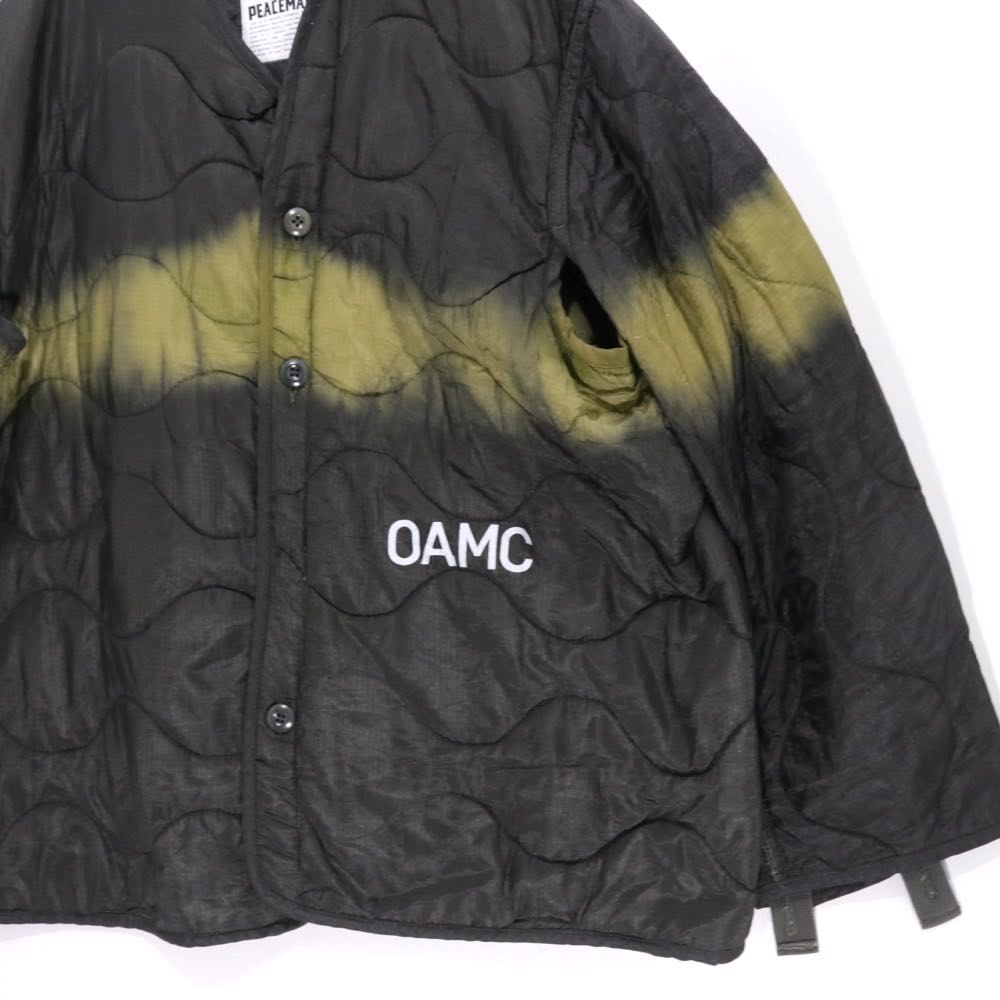 OAMC | PROVOKE PEACEMAKER Liner Jacket "Black / Green" (OAYR424685)