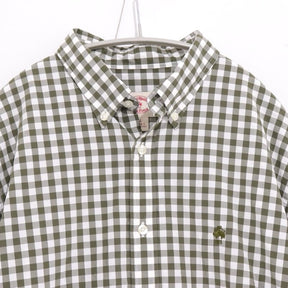 Brooks Brothers | Button Down Shirt "Olive/White Check"