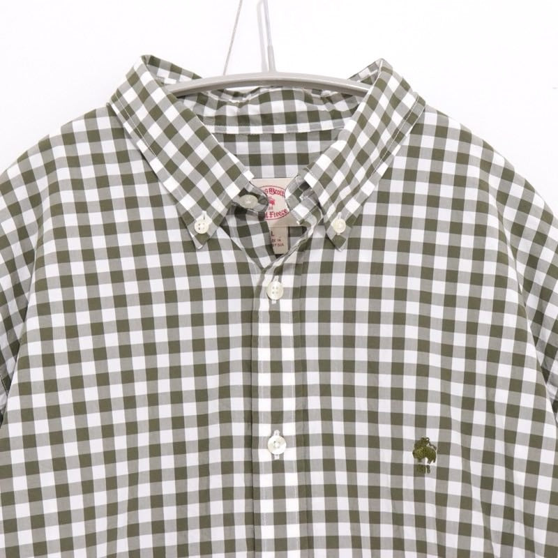 Brooks Brothers | Button Down Shirt "Olive/White Check"