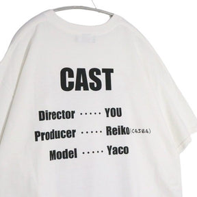 Paradise! | REIKO MASUDA (CASBA) × YOU × YACO S/S Tee "White"