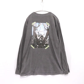LE CERCLE par ropé | Back Photo Long Sleeve T-Shirt"Black"(LMM14010)