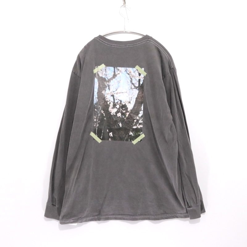 LE CERCLE par ropé | Back Photo Long Sleeve T-Shirt"Black"(LMM14010)