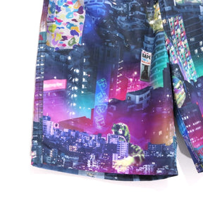 A BATHING APE 20SS | NEON TOKYO MULTI CAMO SWIM SHORTS (001SPG301023X)