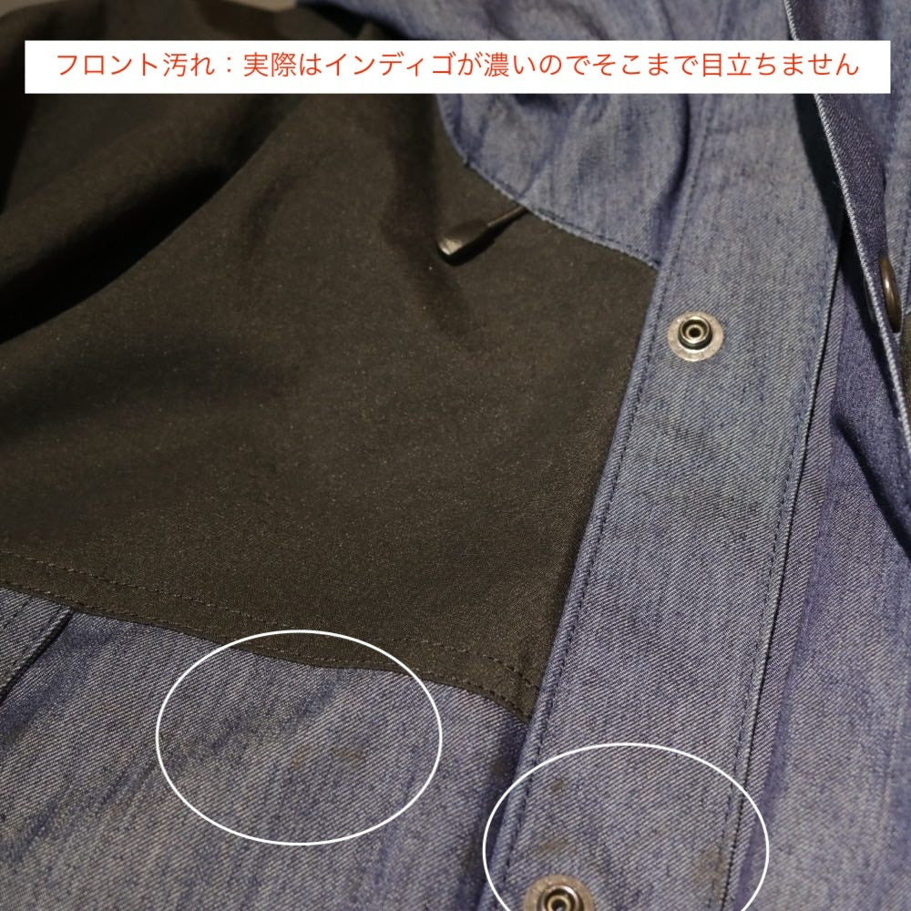 THE NORTH FACE Mountain Light Denim Jacket "Nylon Indigo/Black Denim" (NP12032)