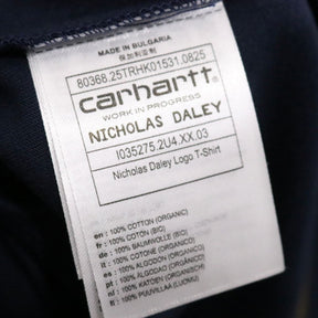 Carhartt(カーハート) × NICHOLAS DALEY(ニコラスデイリー) 25AW Logo T-Shirt
