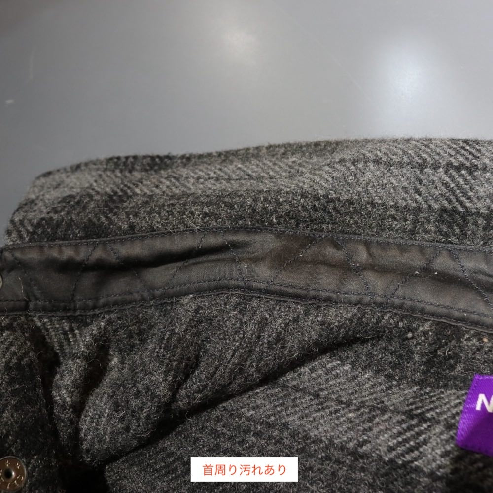 THE NORTH FACE PURPLE LABEL | Plaid C.P.O Jacket "Grey" (NP2061N)