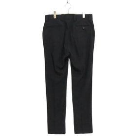GUCCI 80s-90s Vintage | 2-Tuck Tapered Slacks "Black" (Size 46)
