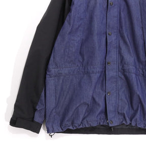 THE NORTH FACE Mountain Light Denim Jacket "Nylon Indigo/Black Denim" (NP12032)