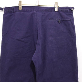 90s Vintage Royal Navy | Working Dress Trousers (Side Adjuster / OPTI Zip)