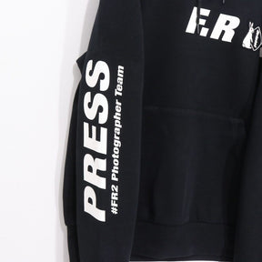 F.C.Real Bristol 20AW | #FR2 Sweat Hoodie "Black" (FCRB-202122)