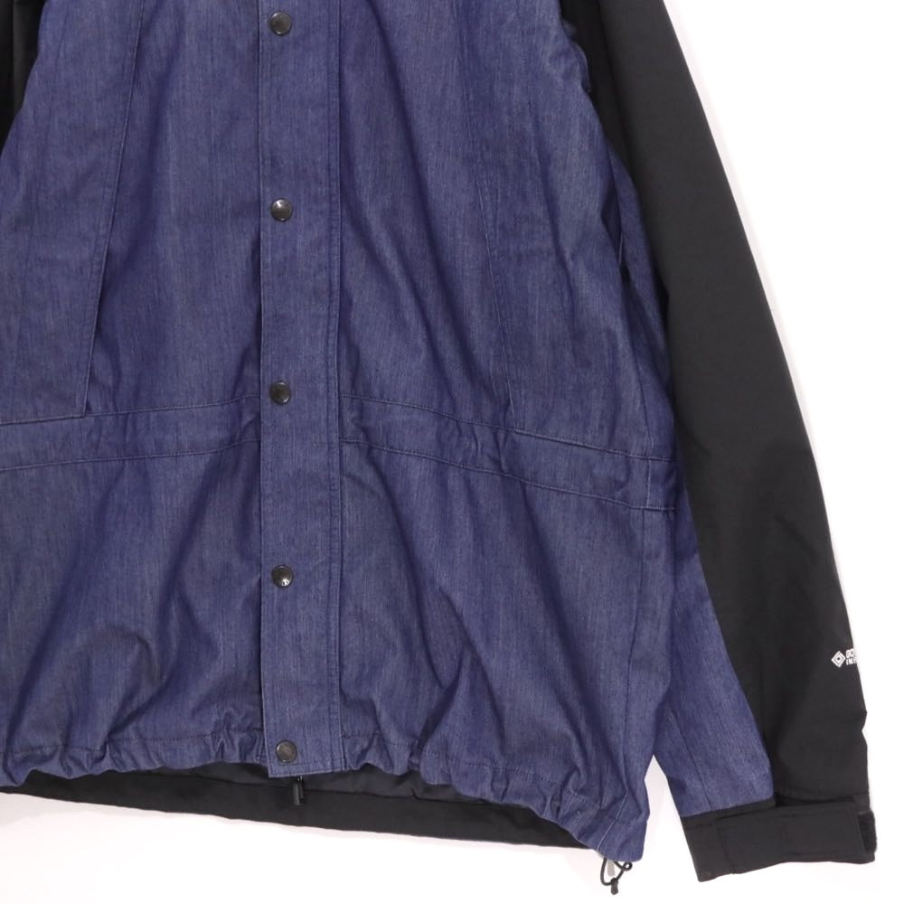 THE NORTH FACE Mountain Light Denim Jacket "Nylon Indigo/Black Denim" (NP12032)