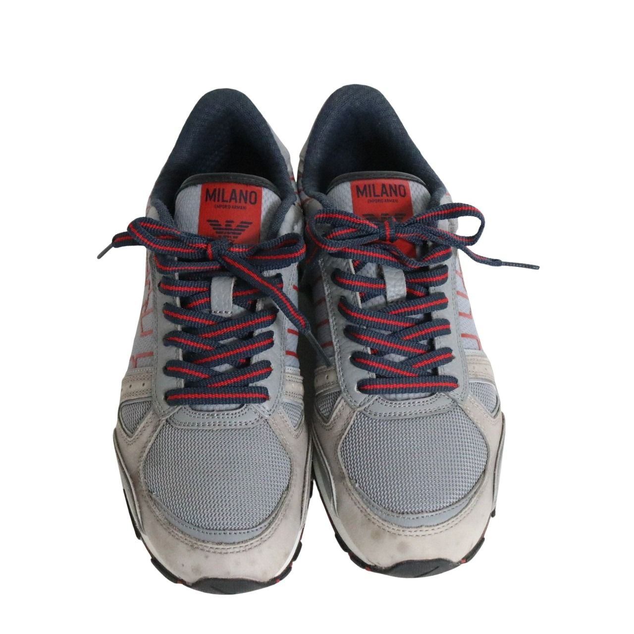 EMPORIO ARMANI(エンポリオアルマーニ) イーグルロゴ ランニングスニーカー