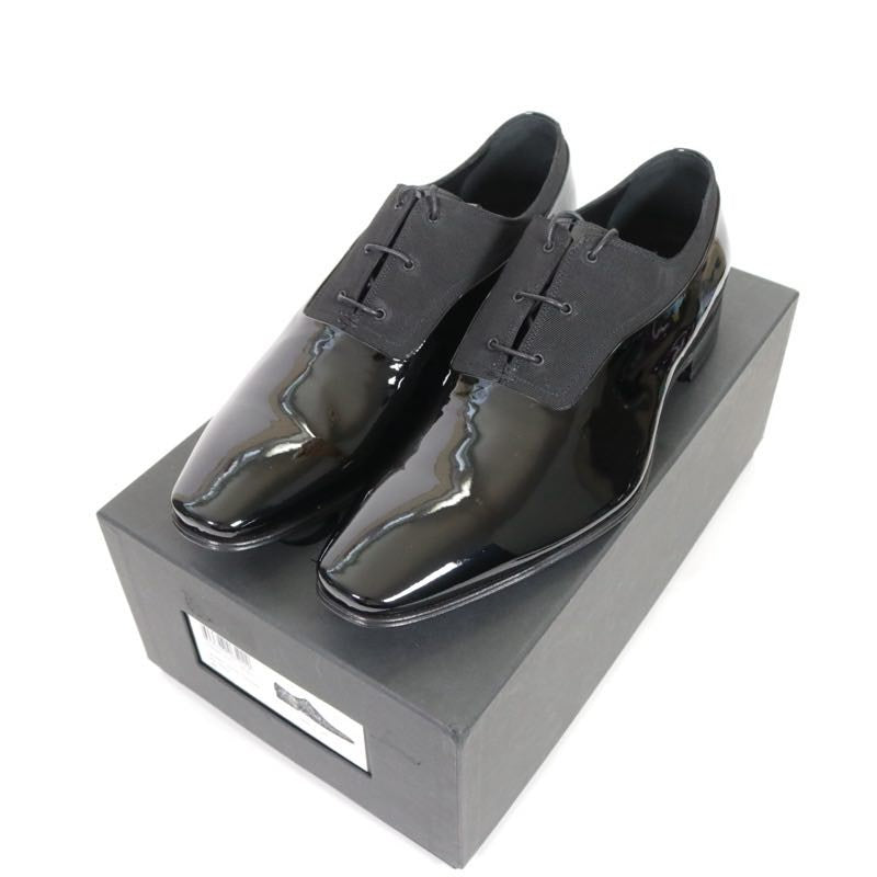 Dior HOMME | DERBY Vernis Ottoman "Black" (3DE007VOT)