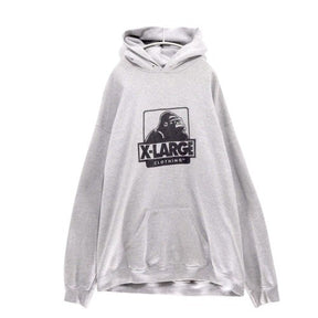 XLARGE | OG Logo Hooded Sweatshirt "Grey"