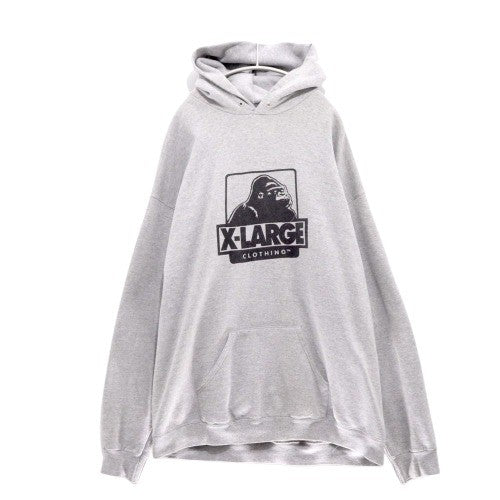 XLARGE | OG Logo Hooded Sweatshirt "Grey"