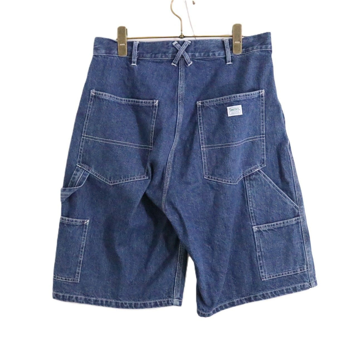 SMITH'S AMERICAN | Painter Denim Shorts "Indigo / White Stitch"