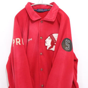 Polo Ralph Lauren | Sweat Stadium Jacket "Native Patch/Red"