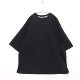 rovtski | Side Slit T-Shirt "Black"