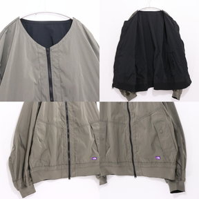 THE NORTH FACE PURPLE LABEL 25SS | Field Double Face Blouson "Khaki x Black" (N25SA037)