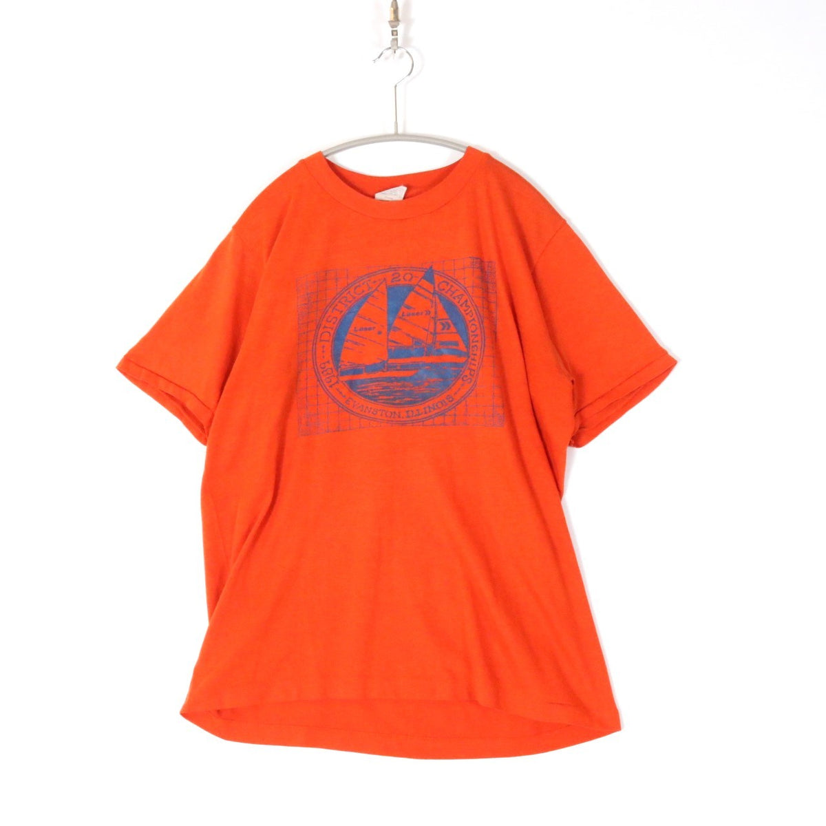 80s USA製 vintage L メンズ 半袖Tシャツ 1989年 DISTRICT 20 CHAMPIONSHIPS