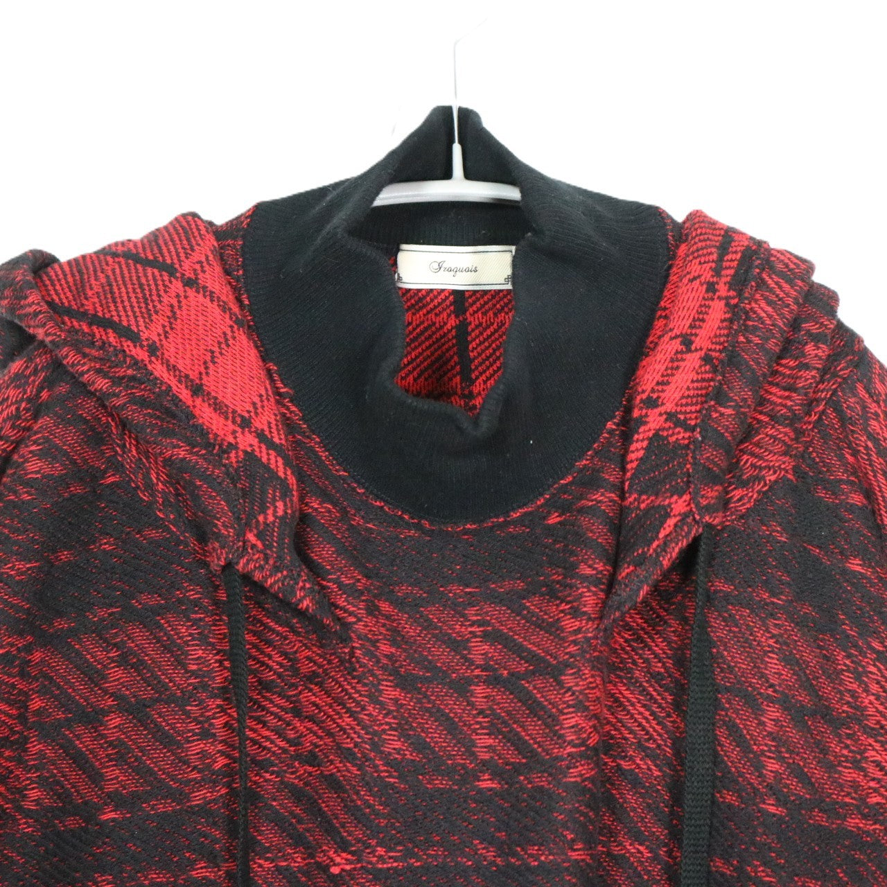 iroquois(イロコイ) 18ss ルーマニアンチェック ハイネックパーカー