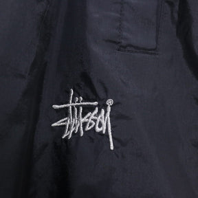 STUSSY 90s-00s | "Red & Blue Tag" Nylon Track Pants "Black / Orange
