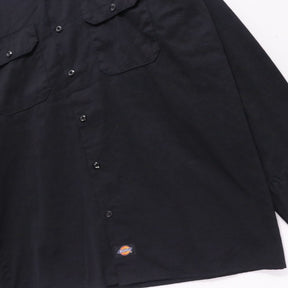 Dickies | Essanay Studio Embroidery L/S Open Collar Shirt "Black"