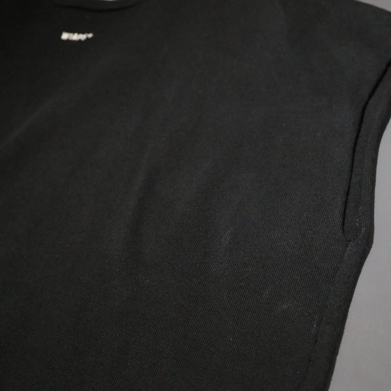 WTAPS 25SS | BC / TANK TOP / COTTON "Black" (251ATDT-CSM30)
