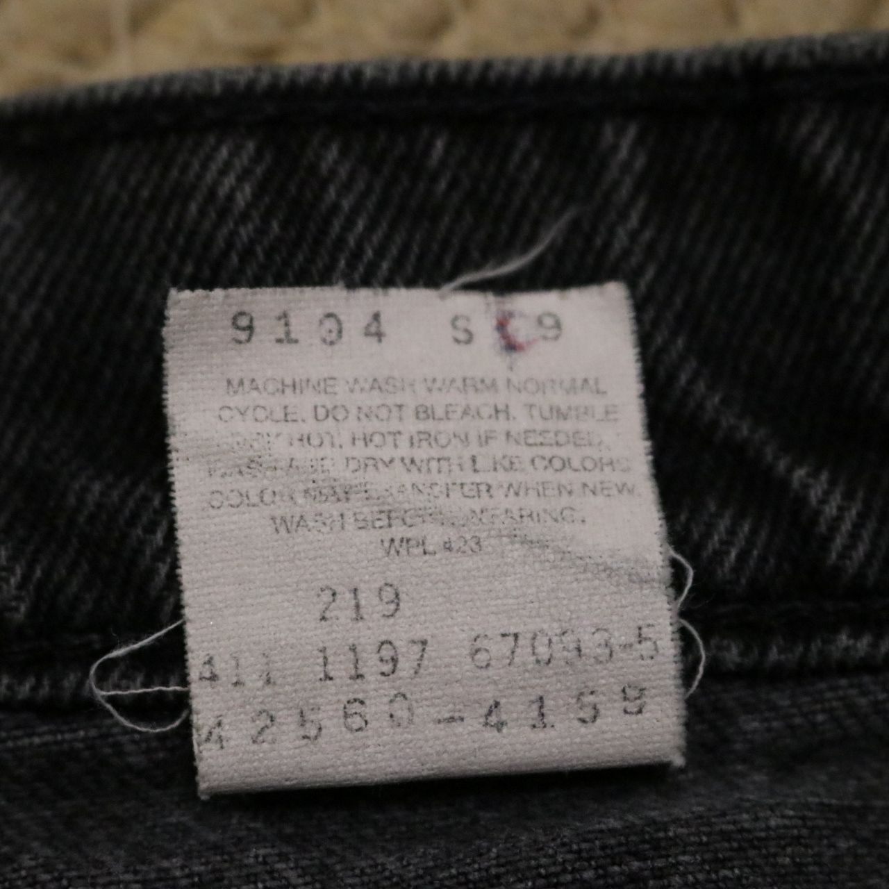 90s vintage Levi's リーバイス 560 LOOSE FIT TAPERED PTNTS