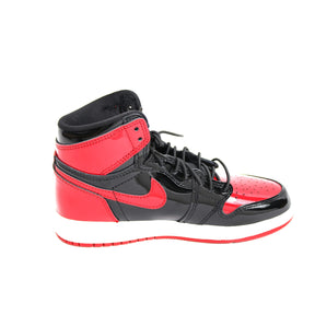 NIKE KIDS 22.5cm スニーカー Nike GS Air Jordan 1 High OG Patent Bred