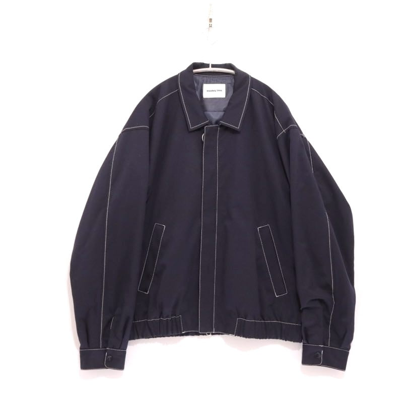 monkey time 20SS | TR Twill Stitch Zip Blouson "Navy" (8325-174-0615)