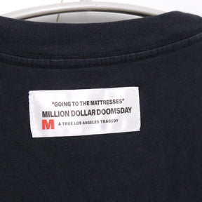 Million Dollar Doomsday | Crack Logo T-Shirt "Black/Red"