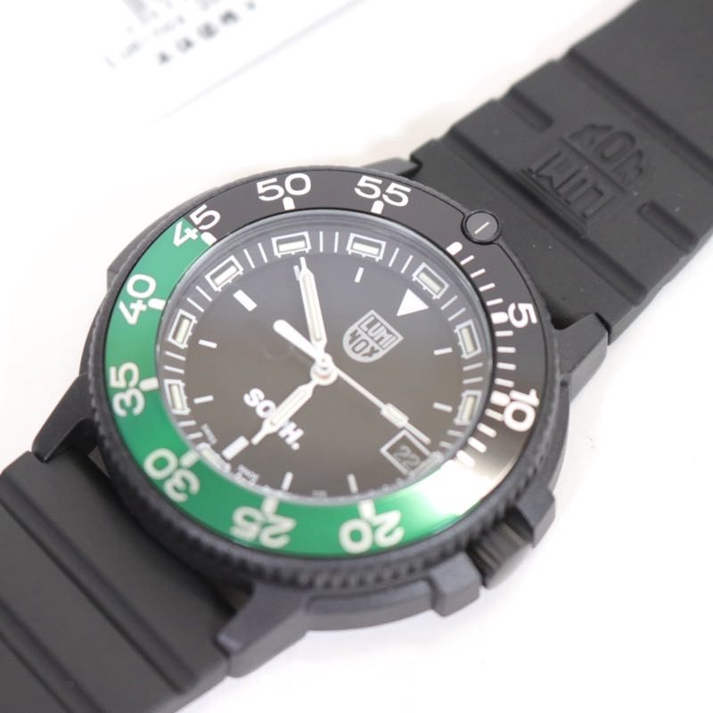 SOPHNET. 25SS | Luminox 3001 SOPH. "Black/Green" (SOPH-250094)