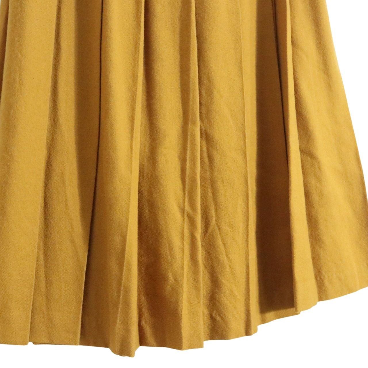 Charpentier de Vaisseau(シャルパンティエ・ドゥ・ヴェッソ) Wool Pleated Skirt