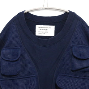 Mountain Research 20SS | Sweat w /Vest "Navy" (MTR-2922)