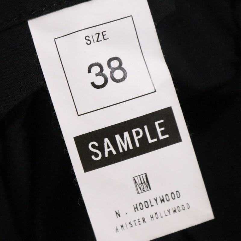 N.HOOLYWOOD | 16SS Nylon Pullover Sweat "Black" (Exhibition Sample)
