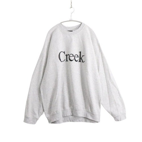 Creek(クリーク)Logo sweat shirt