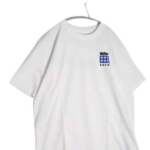 sacai 23SS | Ghetto Gastro Logo Print T-Shirt "White" (23-0551S)