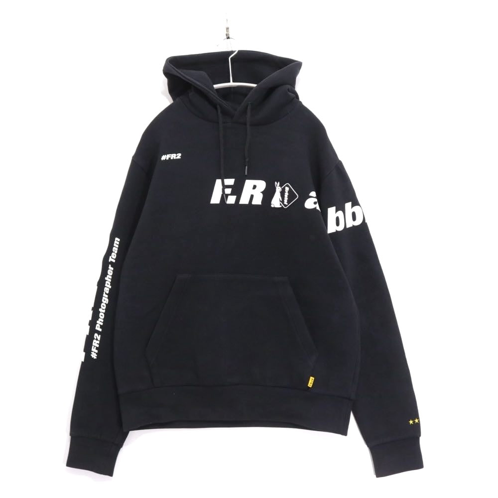 F.C.Real Bristol 20AW | #FR2 Sweat Hoodie "Black" (FCRB-202122)