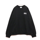 Anchor Inc. 25SS | Crewneck Sweatshirt "Black / Back Print"