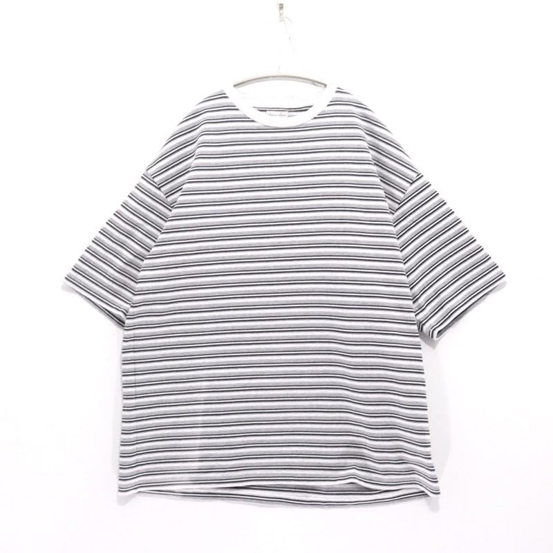 Steven Alan | 21//MVS BORDER CREW NECK TEE - BOLD (8117-199-0392)