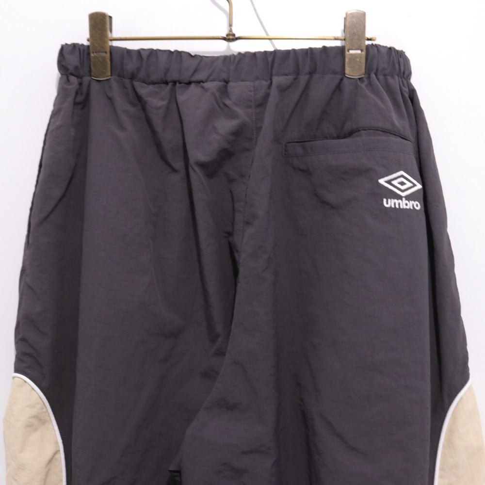 9090 × UMBRO | Nylon Pants "Gray / Beige" (NN1503)