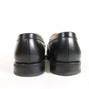 Berwick 1707 | Bicolor Coin Loafer "Black & White" (4456)
