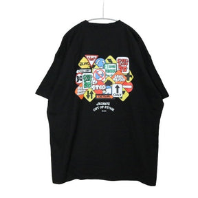 ALWAYS OUT OF STOCK(オールウェイズアウトオブストック)"TRAFFIC SIGN" Logo S/S T-Shirt