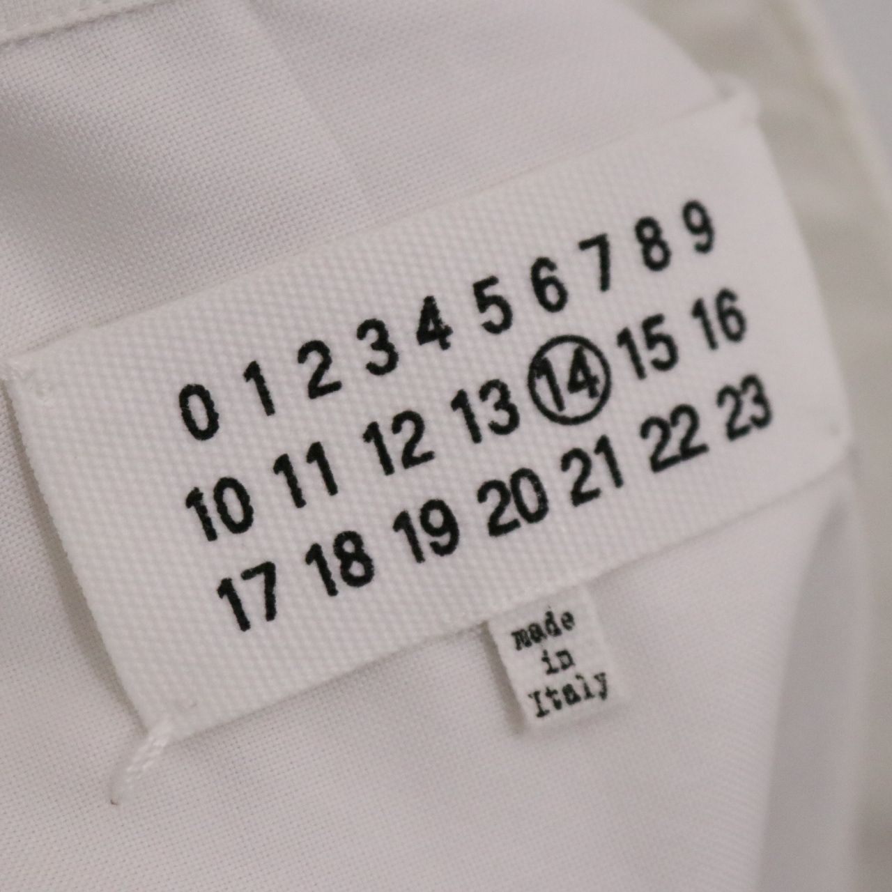 MAISON MARGIELA(メゾンマルジェラ) 21ss Organic Cotton Oxford Shirt