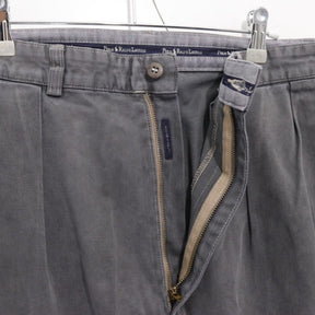 Polo Ralph Lauren 90s | ANDREW PANT 2-Tuck Slacks "Grey"