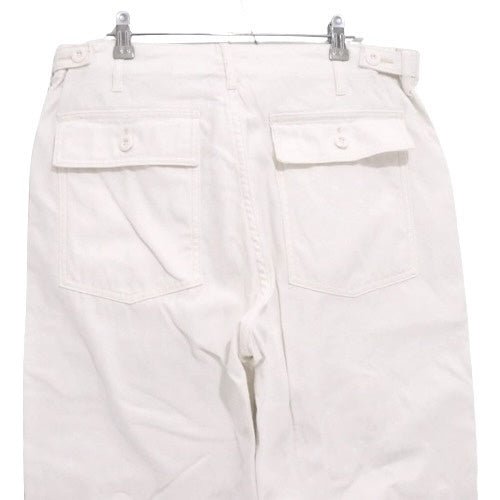 Backers | Cotton Twill Baker Pants "White"