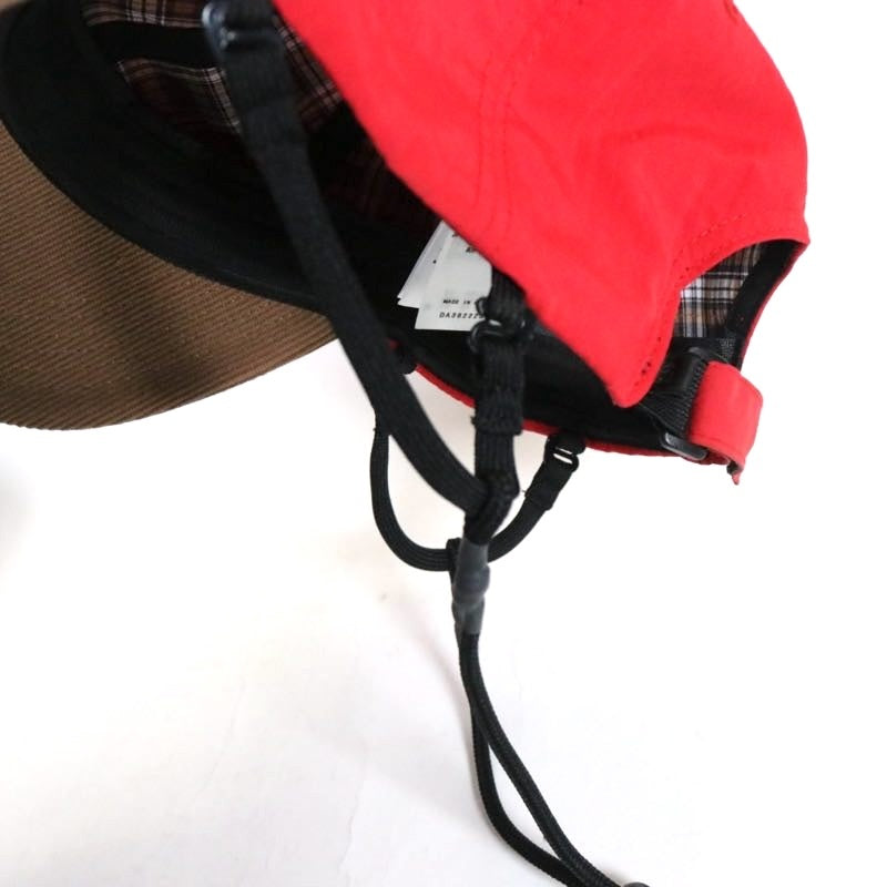 DAIWA PIER39 Tech 6panel Cap corduroy "Brown Red"(BC-34022)
