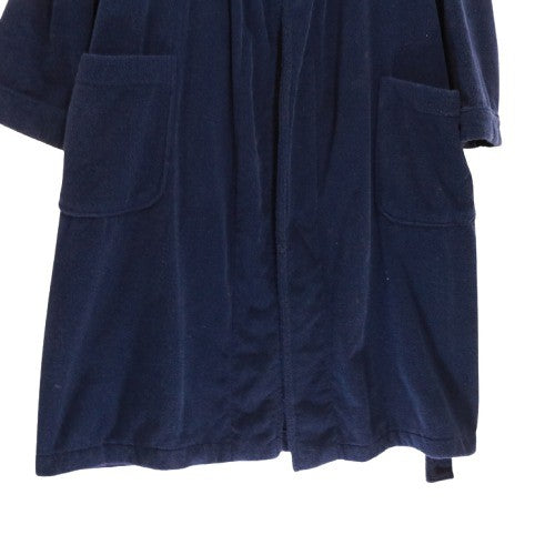 RALPH LAUREN | Cotton Bathrobe Gown "Navy"
